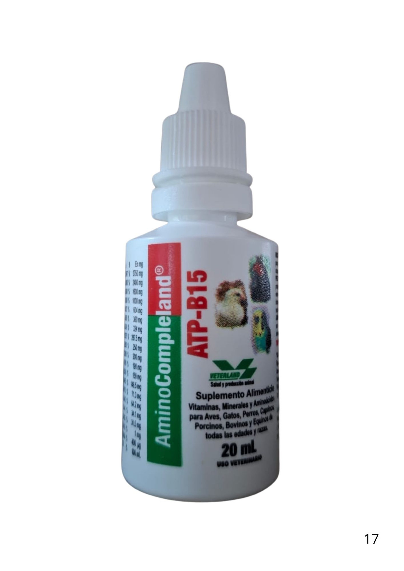 AMINOCOMPLELAND ATP-B 15 * 20 ML