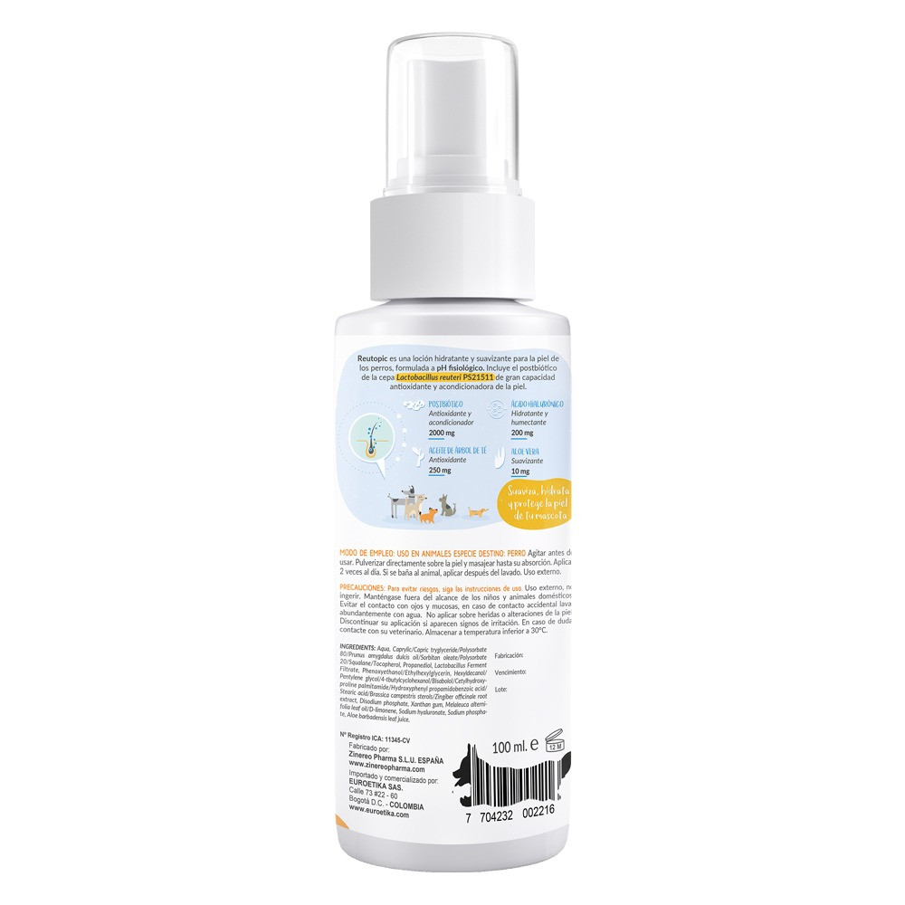 REUTOPIC LOCION  PET * 100 ML