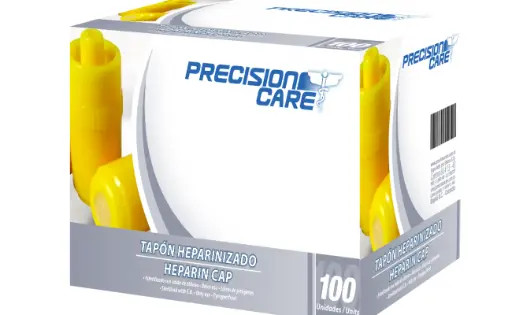 TAPON HEPARINA CAJA * 100 UND