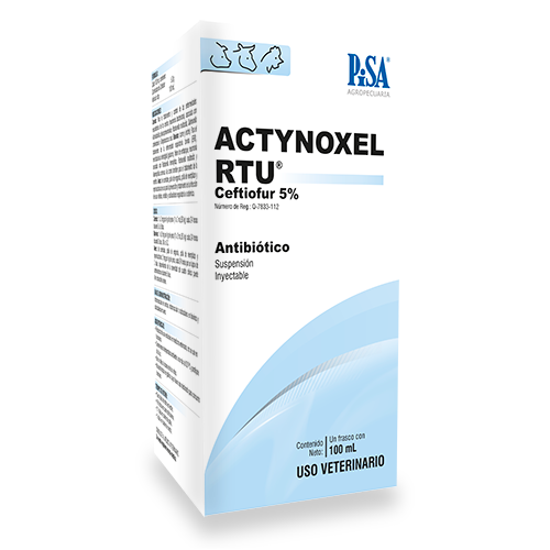 ACTYNOXEL (CEFTIOFUR) SUSP INY 100 ML