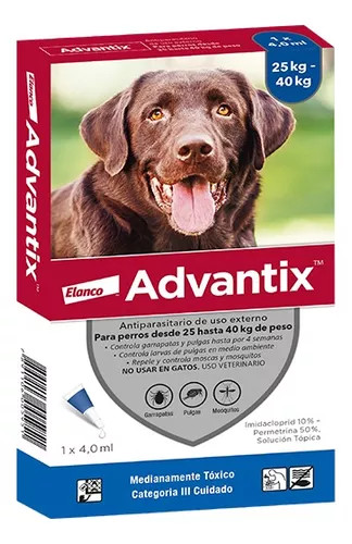 ADVANTIX PERROS 25 -40 KG * 4.0 ML