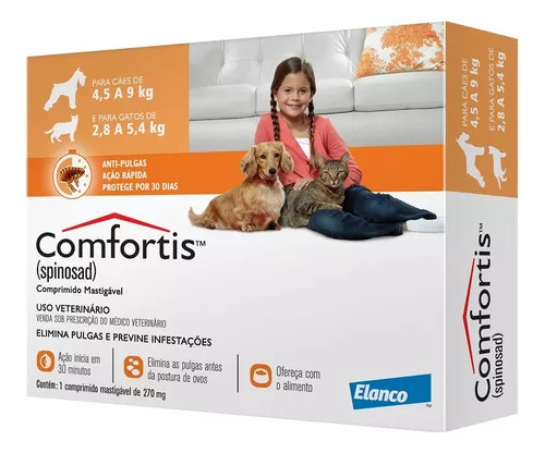 COMFORTIS TAB 270 MG NARANJA